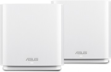 Маршрутизатор Asus ZenWifi AC (CT8) 2 Pack 802.11ac 10|100|1000 Мбит|с Ethernet LAN (RJ-45) порты 3 Поддержка Mesh Нет MU-MiMO Да Тип антенны I