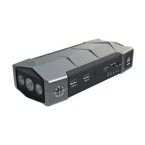 Extralink Jump Max7 Jump Starter 10000 mAh | Auto akumulatora pastiprinātājs | powerbank, 3x LED, lukturītis, kompass, āmurs image 2