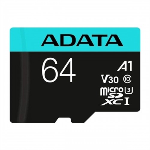 Micro SD karte Adata AUSDX64GUI3V30SA2 64 GB image 1