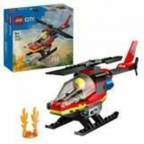 Playset Lego 60411 Fire Rescue Helicopter image 1