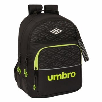 Школьный рюкзак Umbro Lima Чёрный 32 x 42 x 15 cm