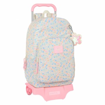 Школьный рюкзак с колесиками BlackFit8 Blossom Разноцветный 30 x 46 x 14 cm