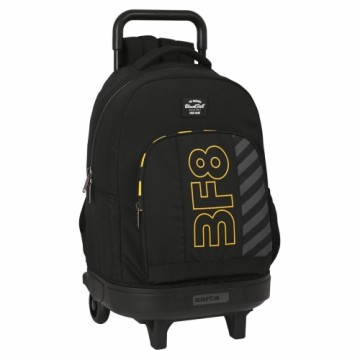 Школьный рюкзак с колесиками BlackFit8 Zone Чёрный 33 X 45 X 22 cm