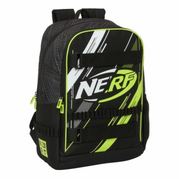 Школьный рюкзак Nerf Get ready Чёрный 31 x 44 x 17 cm