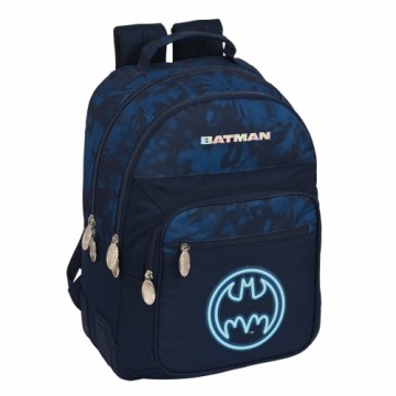 Школьный рюкзак Batman Legendary Тёмно Синий 32 x 42 x 15 cm