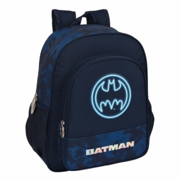 Школьный рюкзак Batman Legendary Тёмно Синий 32 X 38 X 12 cm