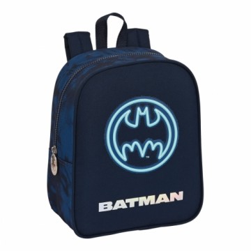 Bērnu soma Batman Legendary Tumši Zils 22 x 27 x 10 cm