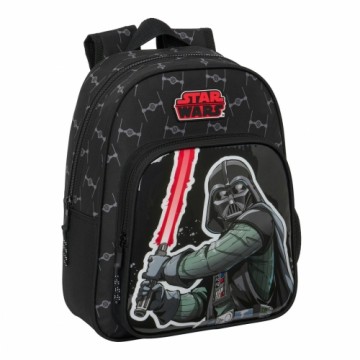 Школьный рюкзак Star Wars The fighter Чёрный 27 x 33 x 10 cm