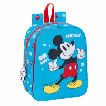 Bērnu soma Mickey Mouse Clubhouse Fantastic Zils Sarkans 22 x 27 x 10 cm