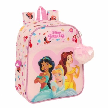 Bērnu soma Princesses Disney Summer adventures Rozā 22 x 27 x 10 cm