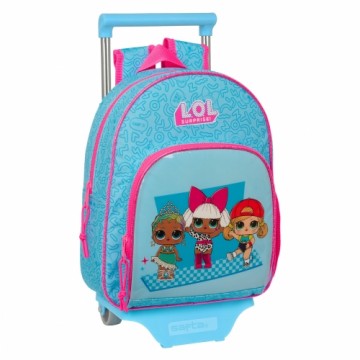 Школьный рюкзак с колесиками LOL Surprise! Divas Синий 28 x 34 x 10 cm