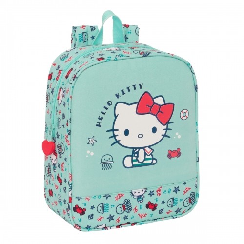 Bērnu soma Hello Kitty Sea lovers Tirkīzs 22 x 27 x 10 cm image 1