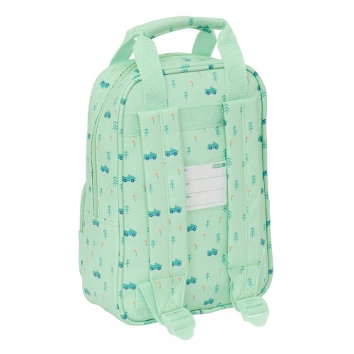 Детский рюкзак Safta Coches Зеленый 20 x 28 x 8 cm image 2