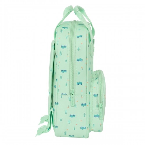 Детский рюкзак Safta Coches Зеленый 20 x 28 x 8 cm image 3