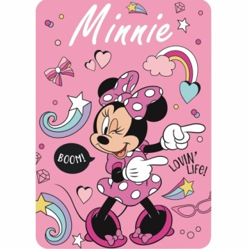 Sega Minnie Mouse Me time 100 x 140 cm Gaiši Rozā Poliesters