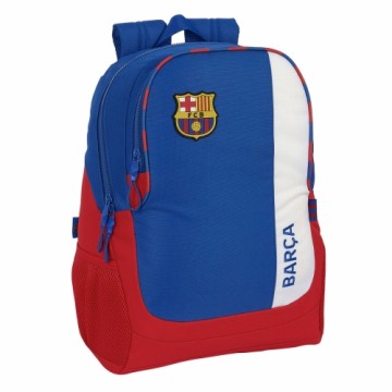 Школьный рюкзак F.C. Barcelona Синий Тёмно Бордовый 32 x 44 x 16 cm