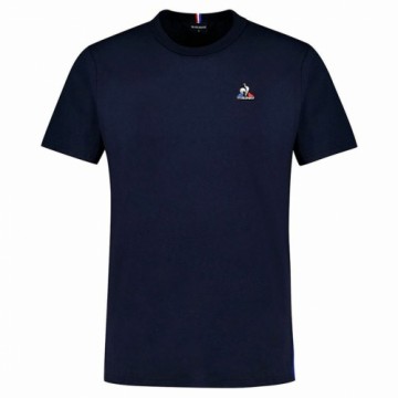 Unisex Krekls ar Īsām Piedurknēm Le coq sportif Tri N°1 Sky Tumši zils