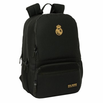 Padel Backpack Real Madrid C.F. Melns