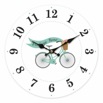 Настенное часы Versa Велосипед Деревянный 4 x 30 x 30 cm