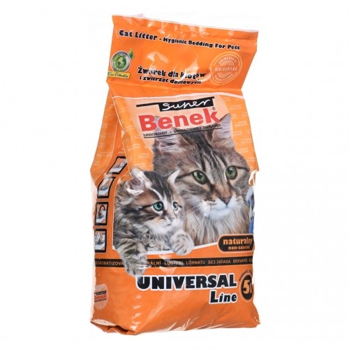 Certech SUPER BENEK UNIVERSAL Cat litter Bentonite grit Natural 5 l image 1
