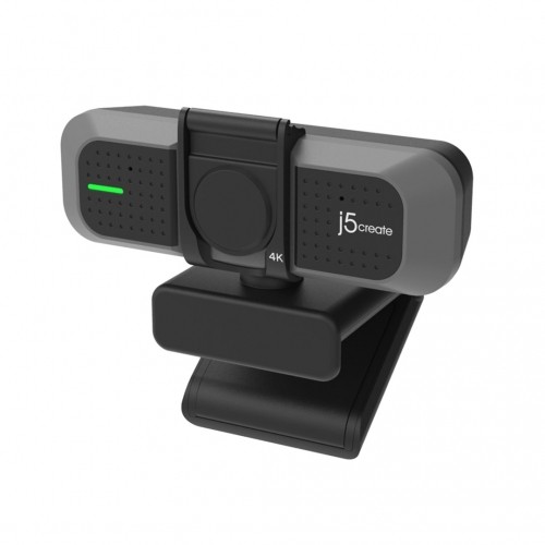J5 Create J5create USB 4K Ultra HD Webcam USB-C/USB 2.0; colour black JVU430-N image 4