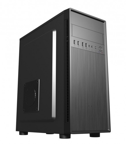 Gembird CCC-FC-160 Computer office case Fornax 160, black image 1