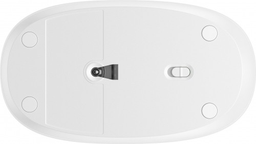 Hewlett-packard Mysz HP 240 Lunar White Bluetooth Mouse bezprzewodowa biała 793F9AA image 5