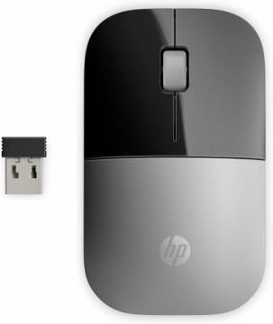 Hewlett-packard HP Z3700 Silver Wireless Mouse