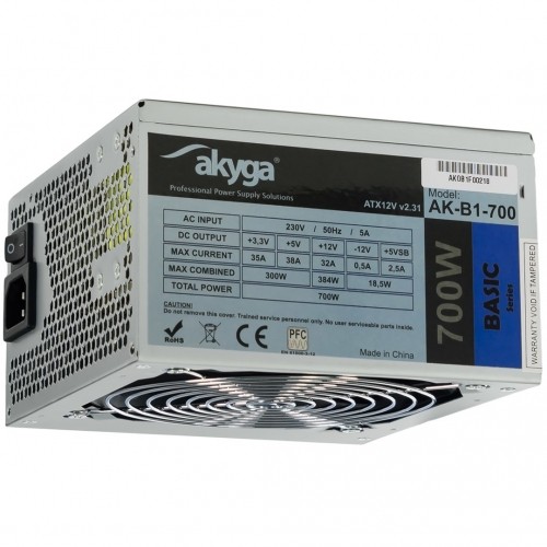 Akyga AK-B1-700 power supply unit 700 W 20+4 pin ATX ATX Grey image 1