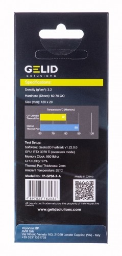 Gelid Solutions TP-GP04-R-A heat sink compound Thermal pad image 1