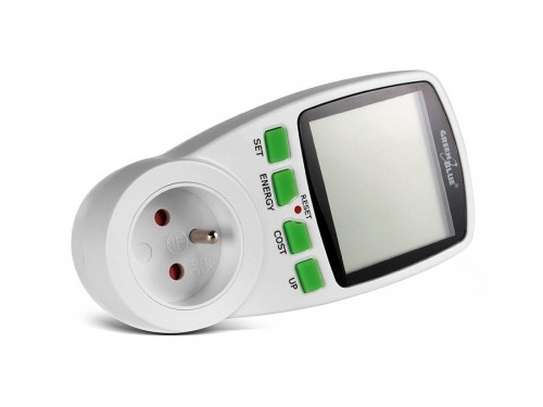Greenblue GB202 wattmeter White 0 - 9999 W Built-in display LCD image 4