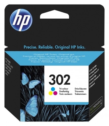 Hewlett-packard HP 302 Tri-color Original Ink Cartridge image 1