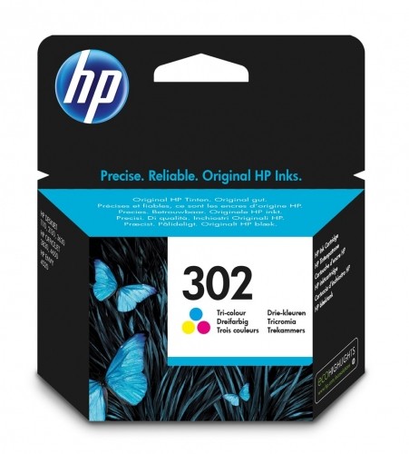 Hewlett-packard HP 302 Tri-color Original Ink Cartridge image 2