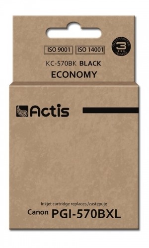 Actis KC-570Bk ink (replacement for Canon PGI-570Bk; Standard; 22 ml; black) image 1