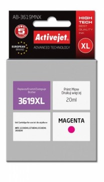 Activejet AB-3619MNX ink (replacement for Brother LC3619M XL; Supreme; 20 ml; magenta)