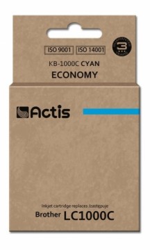 Actis KB-1000C Ink Cartridge (Replacement for Brother LC1000C/LC970C; Standard; 36 ml; cyan)