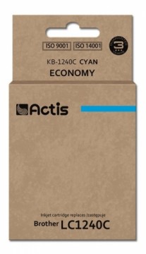 Actis KB-1240C ink (replacement for Brother LC1240C/LC1220C; Standard; 19 ml; cyan)