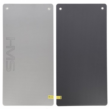 Club fitness mat with holes grey HMS Premium MFK07