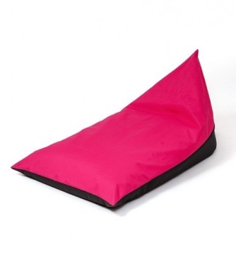 Go Gift Sako bag pouf Mattress pink-black XXL 160 x 80 cm
