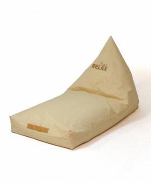 Go Gift Sako bag pouffe Beige mattress XXL 160 x 80 cm