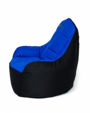 Go Gift Sako Boss sack pouffe black-blue XXL 140 x 90 cm