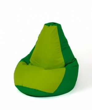 Go Gift Sako bag pouffe Pear green-light green L 105 x 80 cm