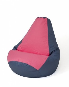 Go Gift Sako bag pouffe Pear grey-pink XXL 140 x 100 cm