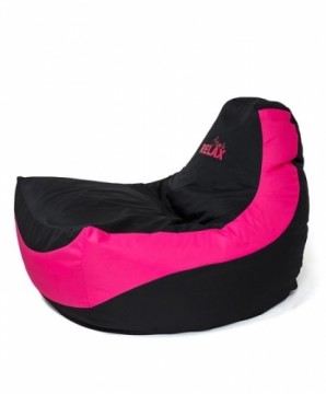 Go Gift Sako bag pouffe Bolid black-pink XXL 140 x 100 cm