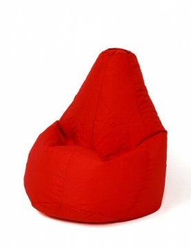 Go Gift Sako bag pouffe Pear intense red XL 130 x 90 cm