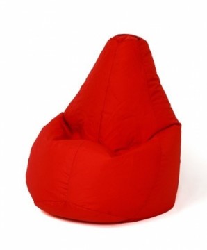 Go Gift Sako bag pouffe Pear red XL 130 x 90 cm