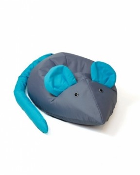 Go Gift Sako bag pouffe Mouse grey-blue L 110 x 80 cm