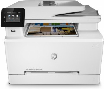 Hewlett-packard HP Color LaserJet Pro MFP M282nw, Print, Copy, Scan, Front-facing USB printing; Scan to email; 50-sheet uncurled ADF