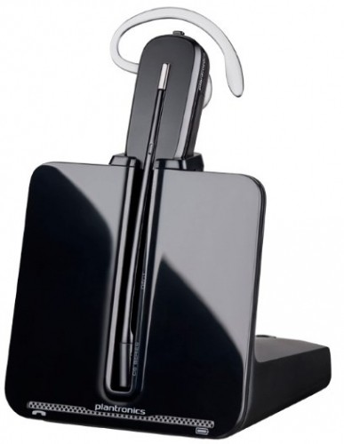 POLY CS540/A Headset Wireless Ear-hook Office/Call center Black image 1