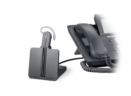 POLY CS540/A Headset Wireless Ear-hook Office/Call center Black image 4